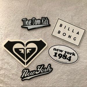 Surfer girl/ brandy Melville stickers 💛